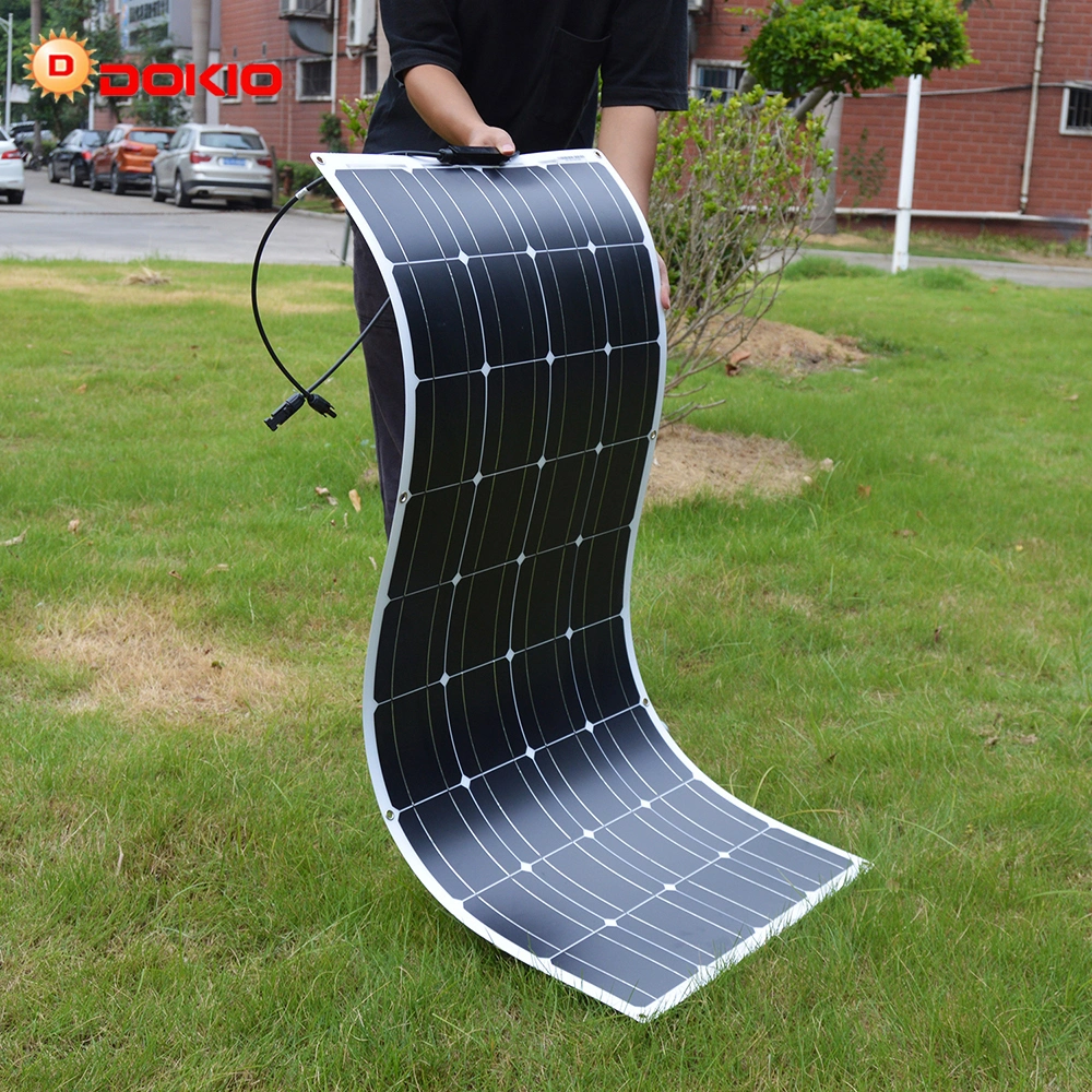 100W Flexible Solar Panel for RV, Caravan, Yacht, Boat and Golf Cart with Ce, IEC and Individual Package