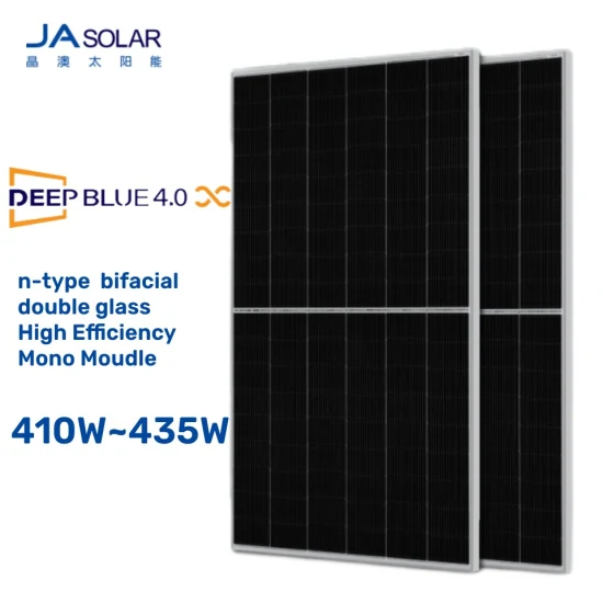 High Efficiency Ja Solar N Type Bifacial Double Glass 16bb 410W 415W 420W 425W 430W 435W Solar Panel