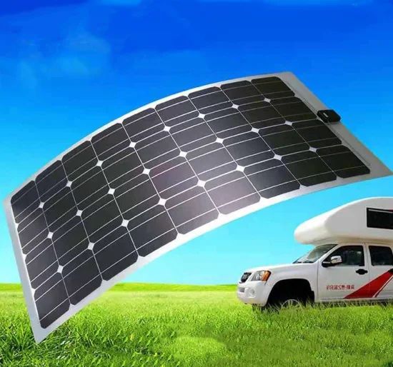 Esg Monocrystalline Cell Small Motorhome Parts 50watt Flexible Solar Panel Kits 50W 12V for RV Homes