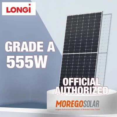 Longi Lr5 PV Module 182mm Bifacial Solar Panels Price 540W 545W 550W PV Solar Panel