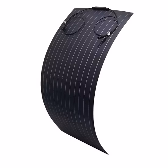 Dokio 110W (55Wx2PCS) Flexible Foldble Mono Solar Panel 100W for Travel &amp; Boat &amp; RV High Quality Portable Solar Panel