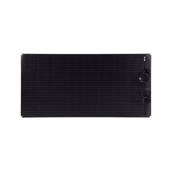 Dokio 110W (55Wx2PCS) Flexible Foldble Mono Solar Panel 100W for Travel &amp; Boat &amp; RV High Quality Portable Solar Panel