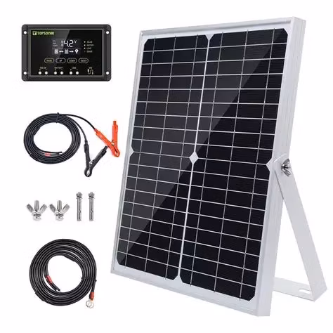 Customized 20W 18V Small Photovoltaic Monocrystalline Solar Panel