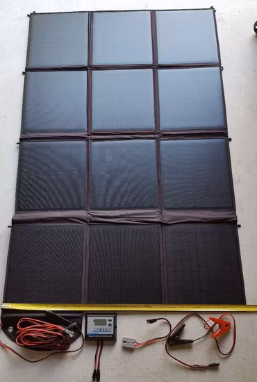 200W Ultra Light Solar Panel Blanket for Caravan, Camping, Motor Home, RV